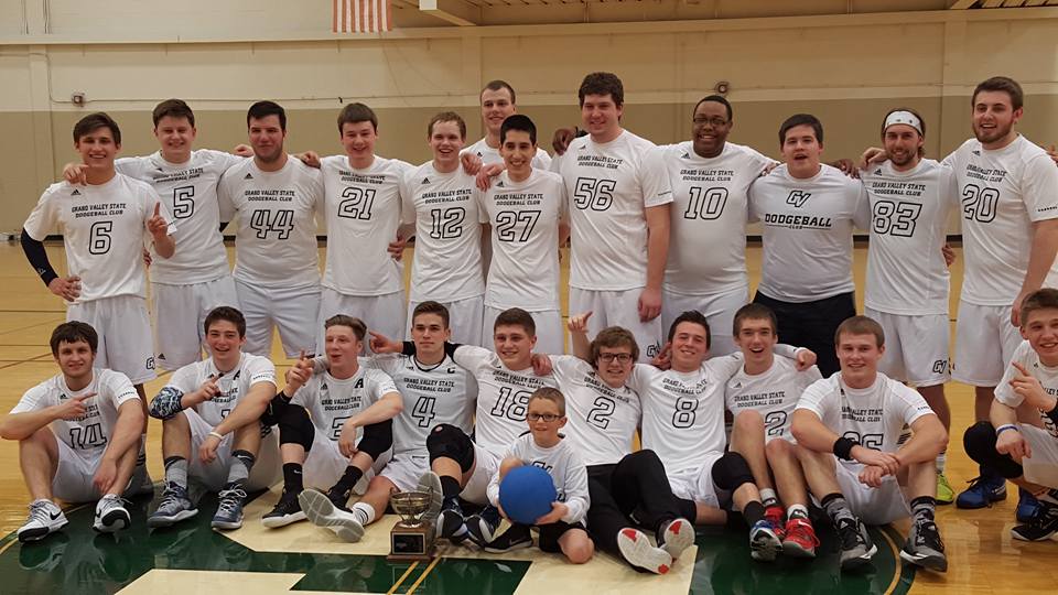 Grand Valley State University won the 2016 Michigan Dodgeball Cup with a 3-0 record.